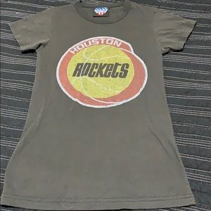 Houston Rockets vintage look juniors baby tee